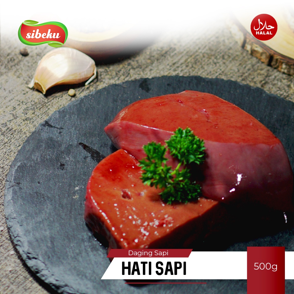 

Hati Sapi Beef Liver Halal & Higienis 500 gram Frozen Food Import AUS