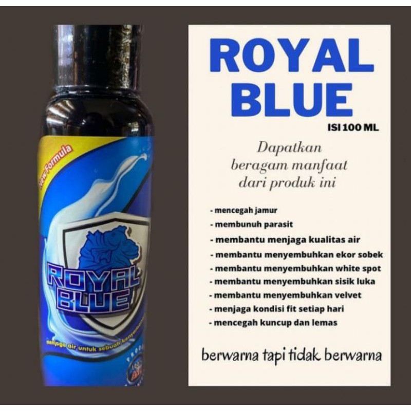 Vitamin ikan hias ikan cupang premium Royal Blue