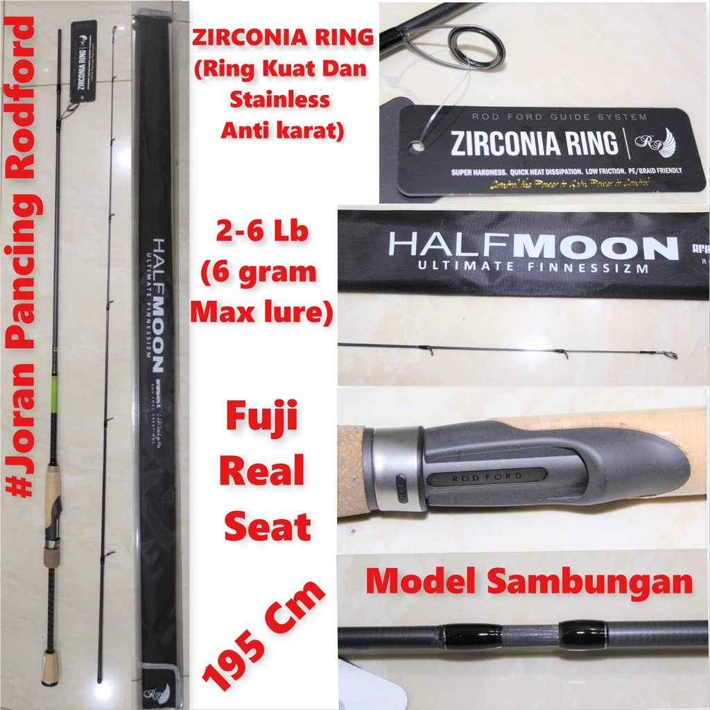 Joran UL Rodford HALFMOON 642LS 2-6 Lb Ring Zincornia
