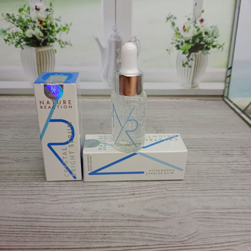 Serum NR Nature Reaction Crystal Bright Serum Wajah || Serum Wajah Bpom