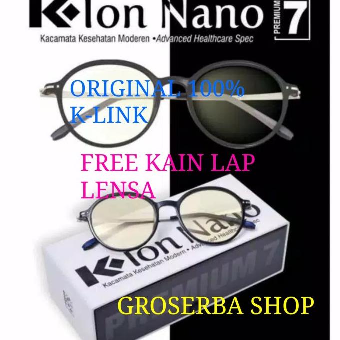 [[COD]] KACAMATA TERAPI K-ION NANO PREMIUM 7 - KACAMATA ION NANO PREMIUM 7 ORI TERBAIK Kode 599