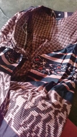 Batik Couple Keluarga Sania Ruffle Ori Ndoro Jowi Dnt