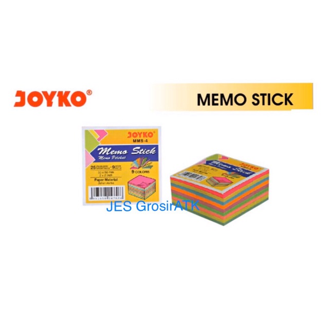 

Memo Stick Notes / Memo Warna MMS-4 [pak]