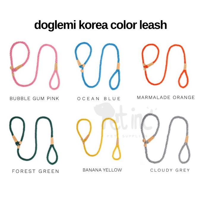 Jual ORIGINAL Doglemi korea color leash 1,7meter Murah Shopee Indonesia
