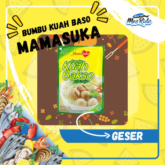 

Bumbu Kuah Bakso Instan Siap Masak Meatball Seasoning Mamasuka Praktis