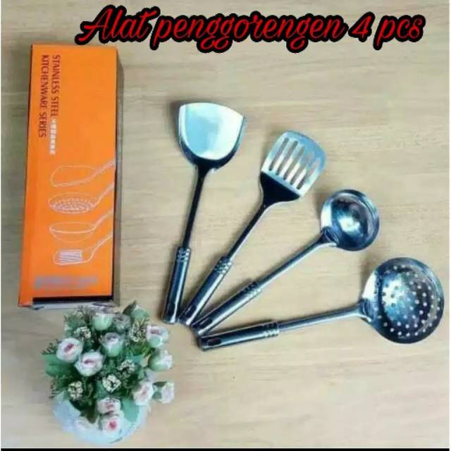 Spatula sett 4 pcs