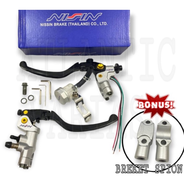 HANDLE MASTER REM SET NISSIN TABUNG SINGLE CNC BEAT VARIO SATRIA FU DL Murah