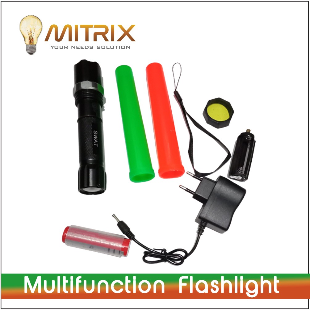 Senter Polisi Swat Serbaguna