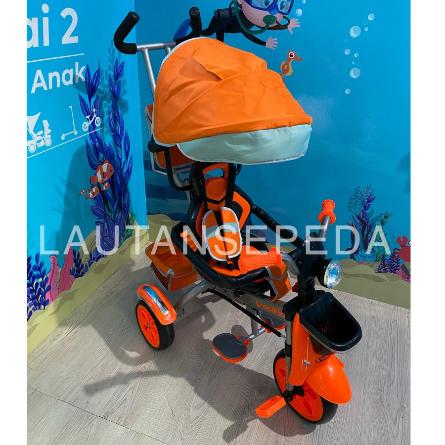 (TERMURAH) Tricycle pacific 9951 sepeda anak roda tiga kereta dorong anak bayi balita dorongan anak 