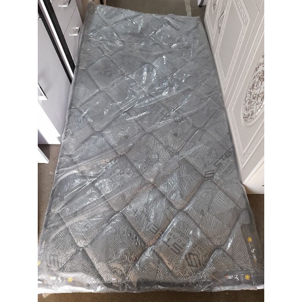 Tilam Busa Steel 3 Kaki Tebal 18 cm Full Rebonded Garansi 15 Tahun