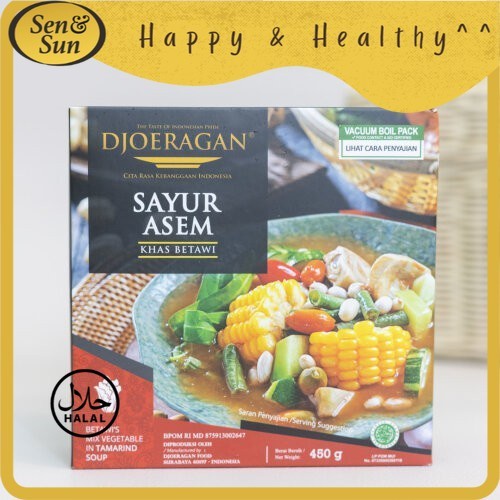 

Sen&Sun Djoeragan Sayur Asem 450 gr