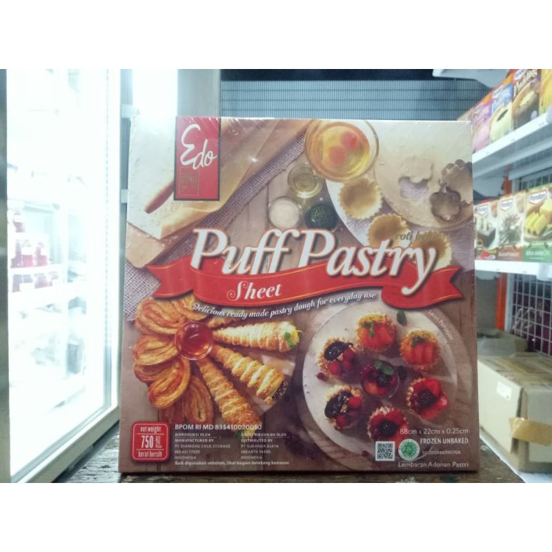 

EDO PUFF PASTRY 750 GR