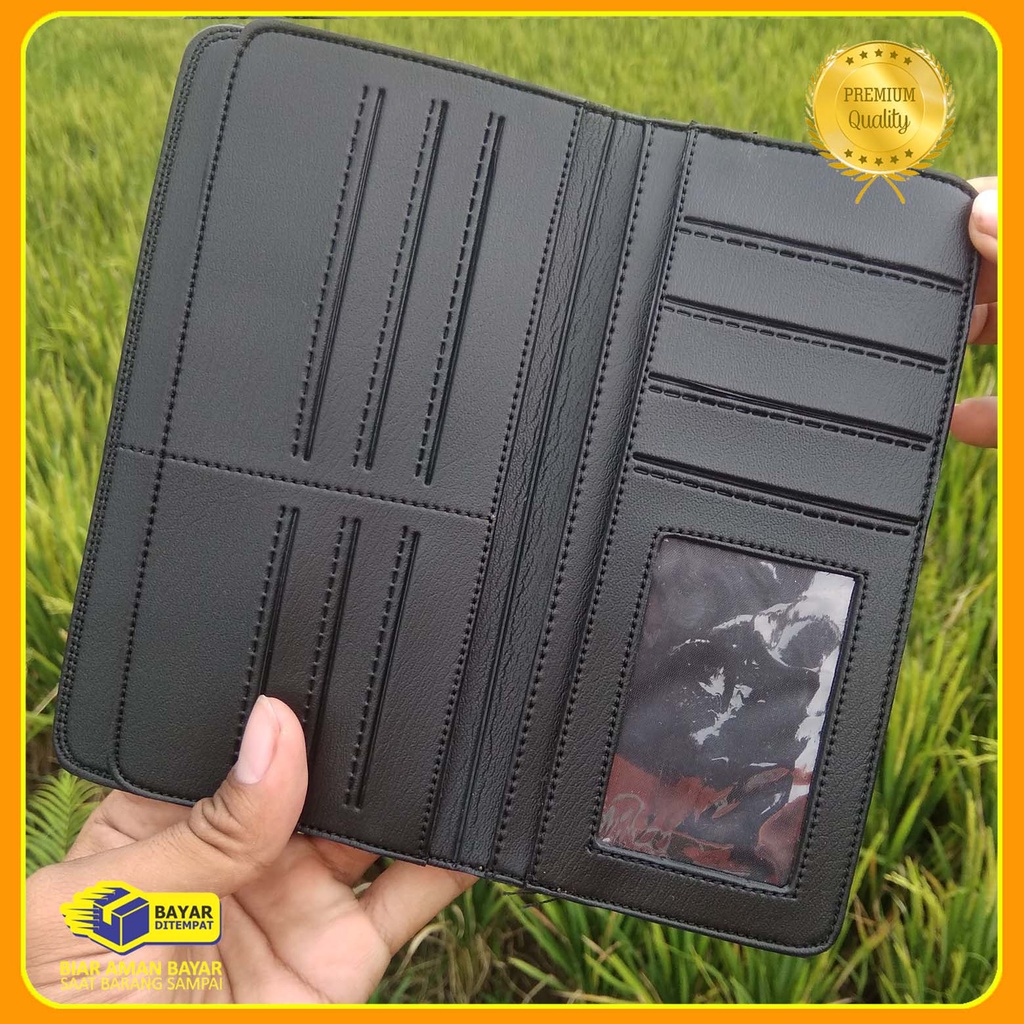 JUNI MANTUL SALE! Dompet lipat Pria panjang Bahan premium