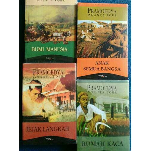 Jual TETRALOGI PULAU BURU Pramoedya Ananta Toer Shopee Indonesia