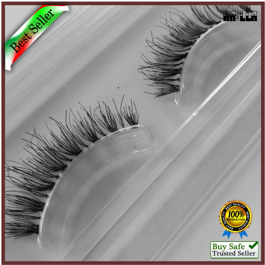 Bulu mata Palsu WISPY Fake Eyelash Natural Lembut Premium Bagus Murah Kualitas Export