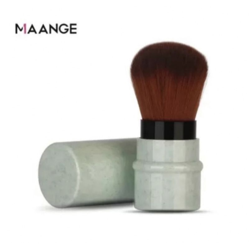 Maange 1Pc Brush Makeup Portable Marmer Retractable Multifungsi/kuas blush on/bedak