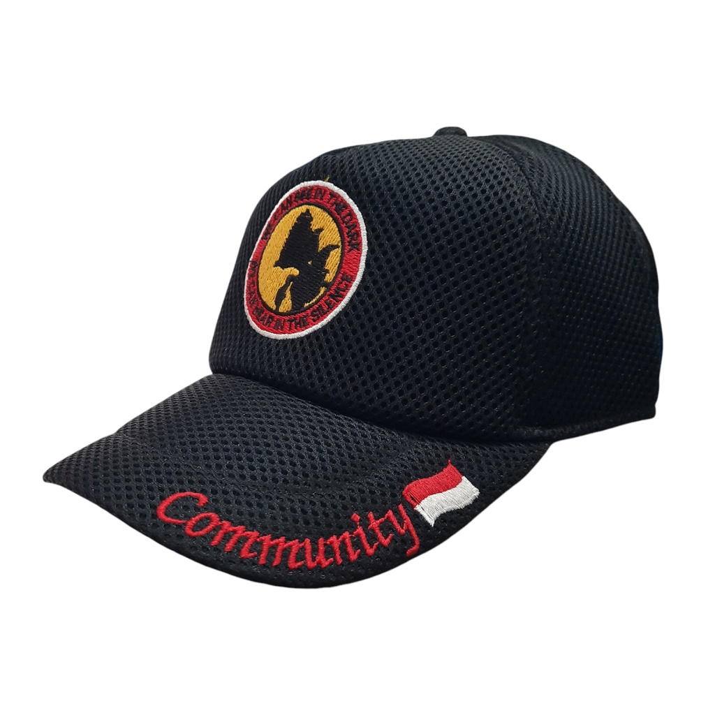 topi doblemesh kresna/community/intelkam polri