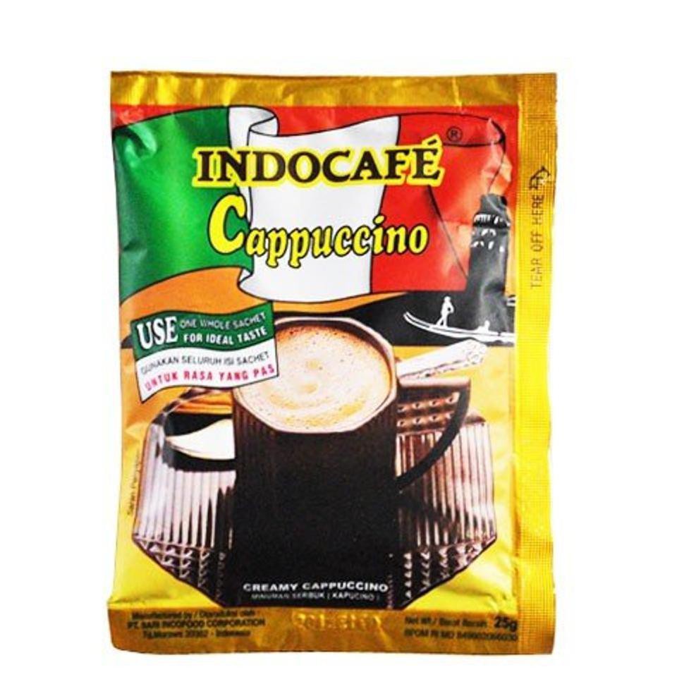 

Indocafe cappuccino isi 10 sachet