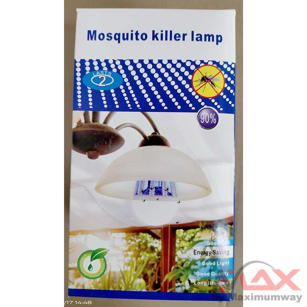 perangkap nyamuk lampu anti serangga lampu jebakan nyamuk Lampu LED Anti Nyamuk Mosquito Bug Zapper Light Bulb 15W E27 - YC1350 bohlam 220V LED Mosquito Killer Bulb E27 LED Bulb Home Lighting Bug Zapper Trap Lamp Insect Anti Mosquito Repeller Light