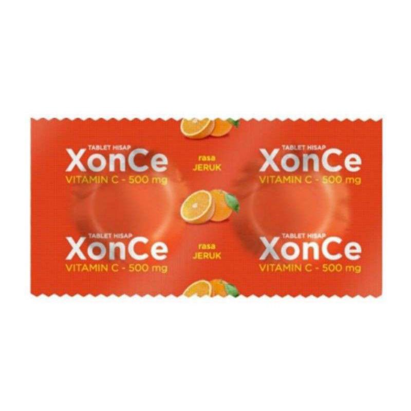 TABLET HISAP XONCE VITAMIN C 500MG RASA JERUK ORIGINAL