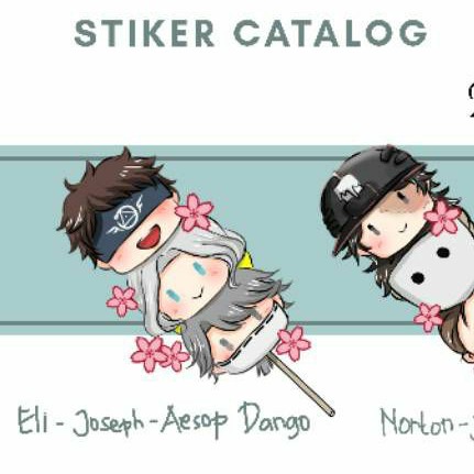 

Stiker vynil identity v & utaite