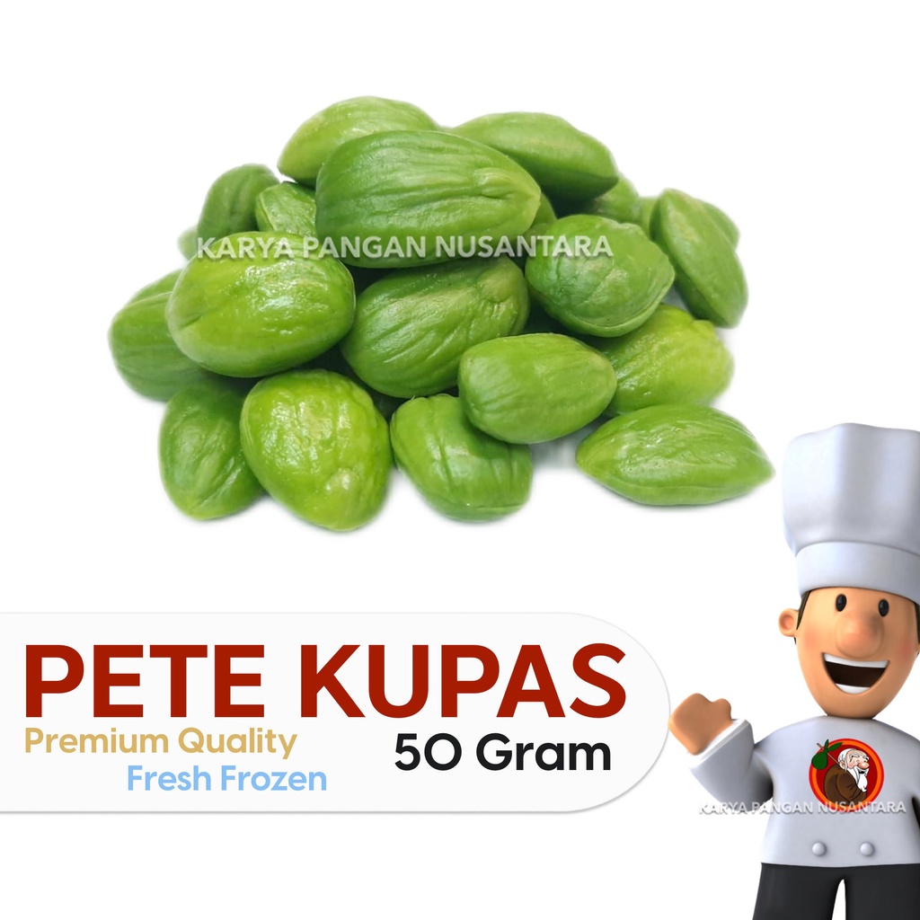 

PETE KUPAS PETAI KUPAS KUALITAS PREMIUM BUAH PETE KUPAS PACK 50GR