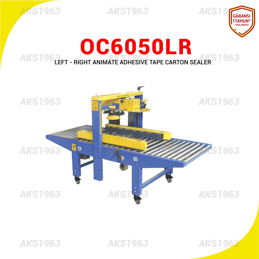 

Mesin Lakban Kardus Kanan Kiri - Left Right Animate Adhesive Tape Carton AKS - OC6050LR
