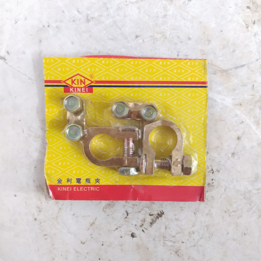 Klem Accu Besar Tembaga Mur Baut Tembaga