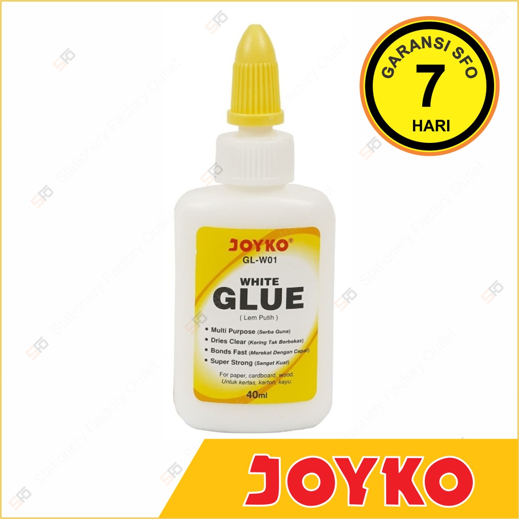 

Lem Putih Joyko 40ml - White Glue GL-W01
