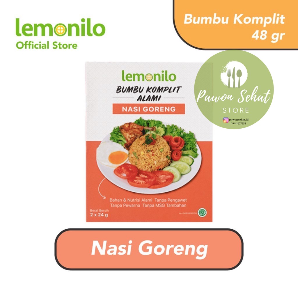 

Lemonilo Bumbu Komplit Nasi Goreng 48 gr