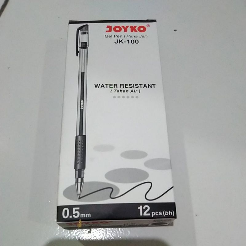 

pulpen gel joyko JK-100 joyko JK-100NT ( 12 PCS )