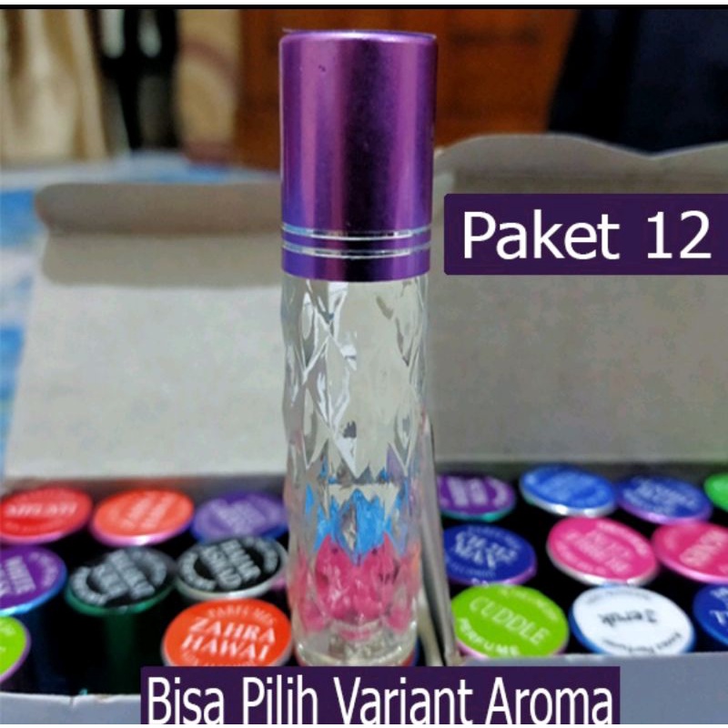 paket 12 pcs parfum roll on murah