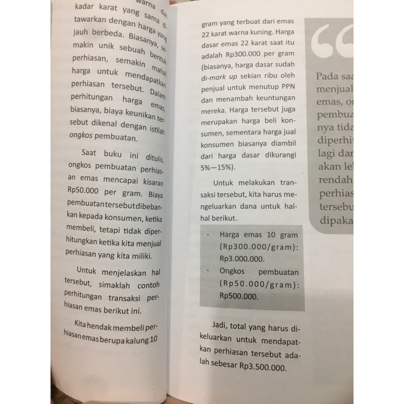 jangan investasi emas! sebelum baca buku ini.  Shopee Indonesia