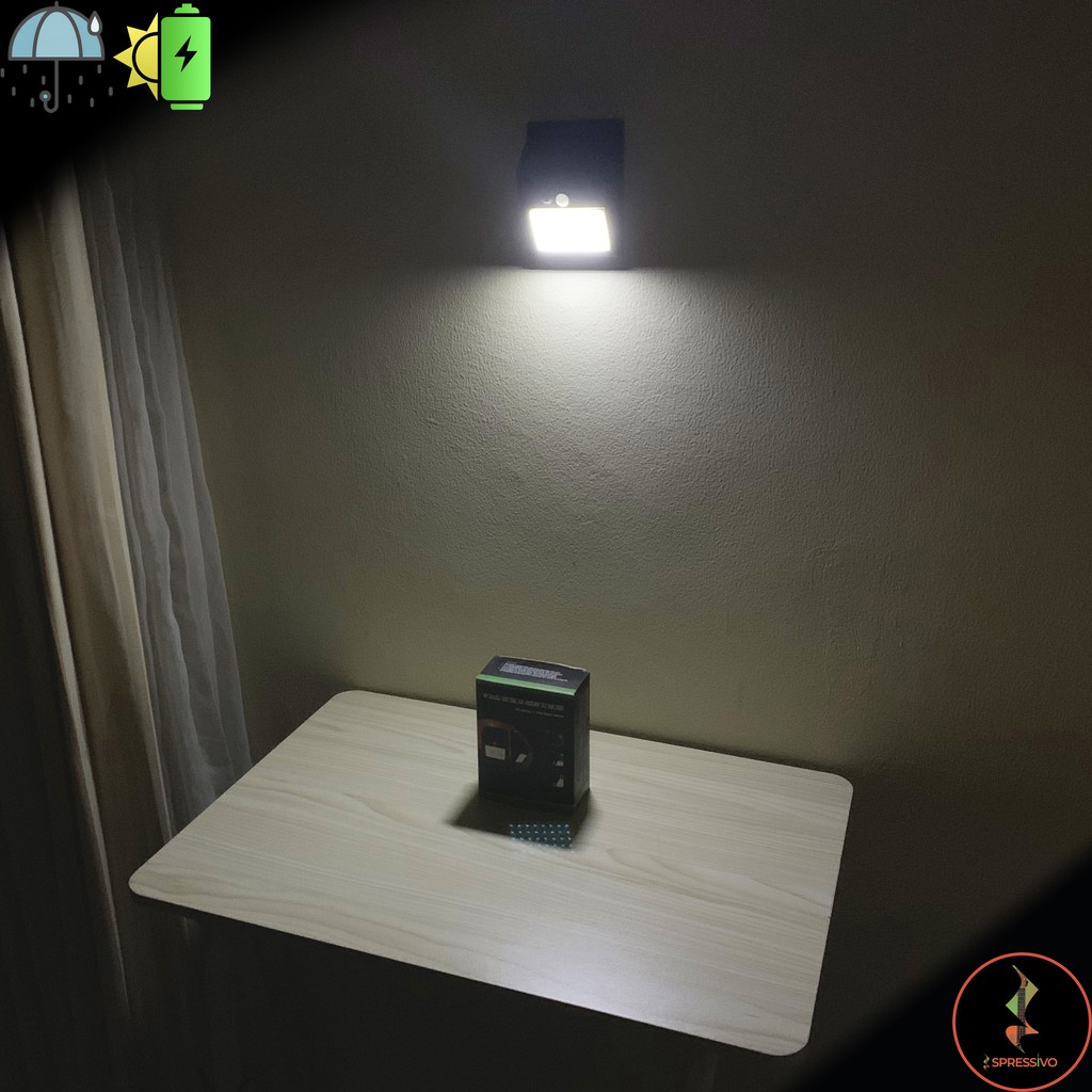 Lampu solar taman tenaga surya PIR Motion sensor gerak 40 LED