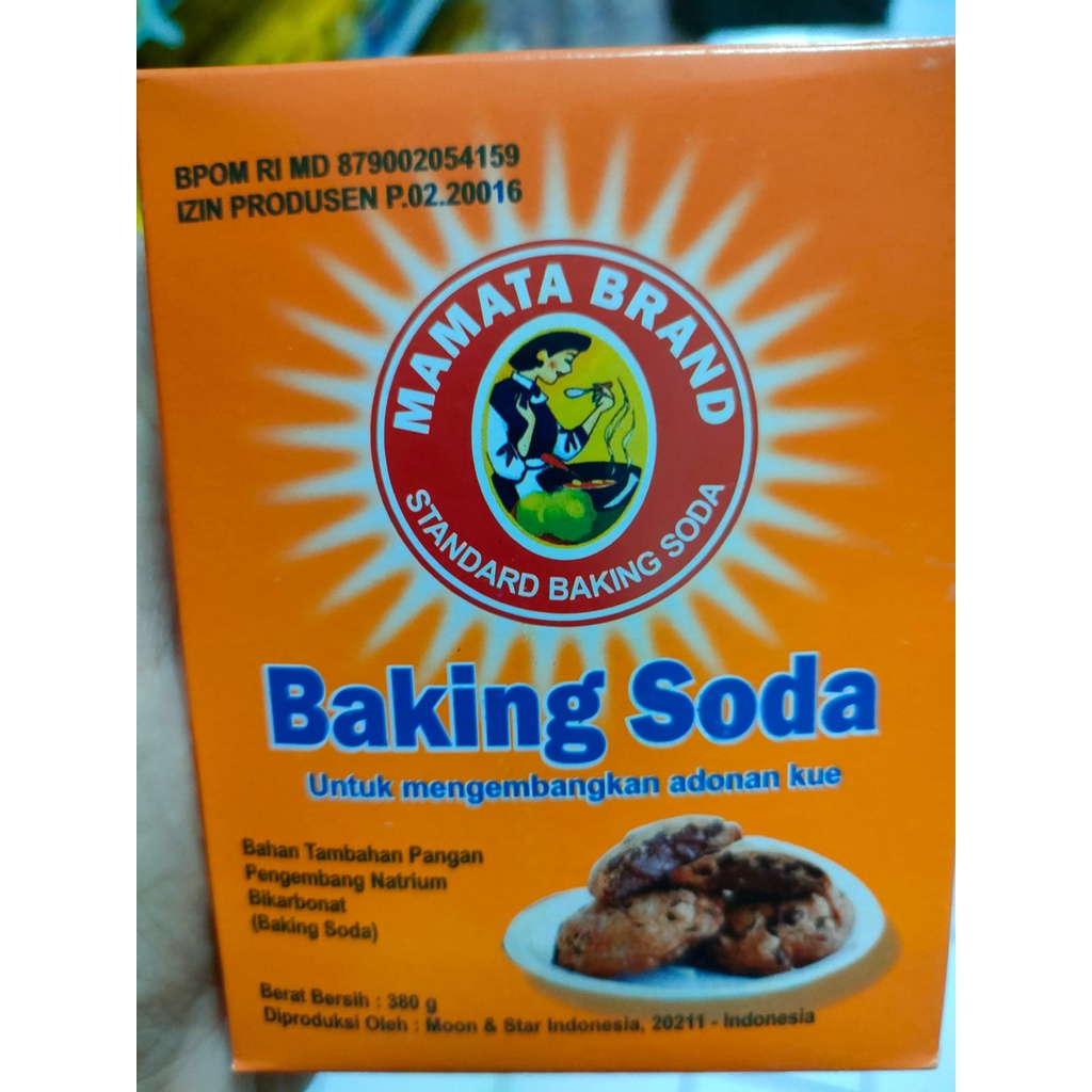 

MAMATA BRAND BAKING SODA 380GR [MM/MJ]