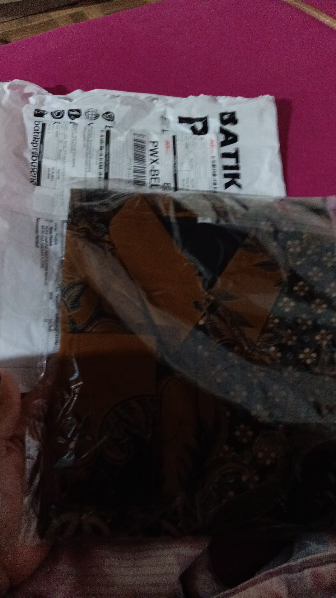 Motif Kawung Peksi Kuning Kemeja Batik Pria Panjang Furing