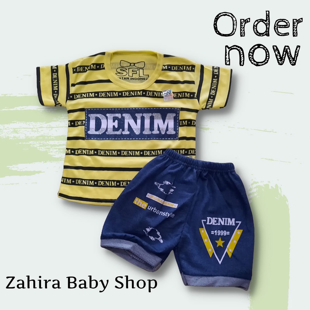 Setelan Bayi Cowo 0-12 Bulan/Setelan Baby Boy