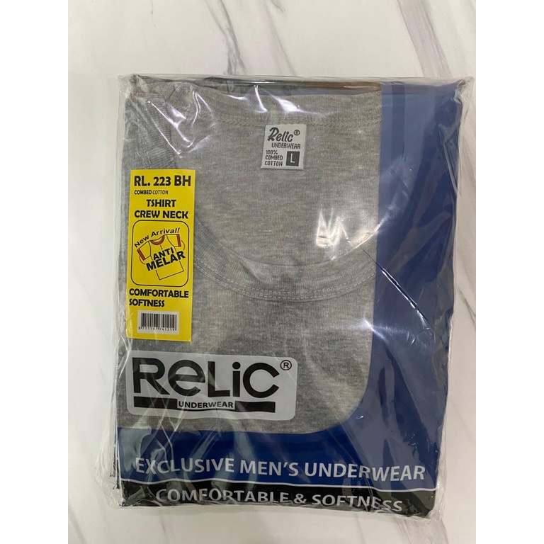 Kaos Dalam Oblong T Shirt Crew Neck V Neck Pria Relic Lengan Pendek Kaos Dalam Relic Kaos Dalam Pria