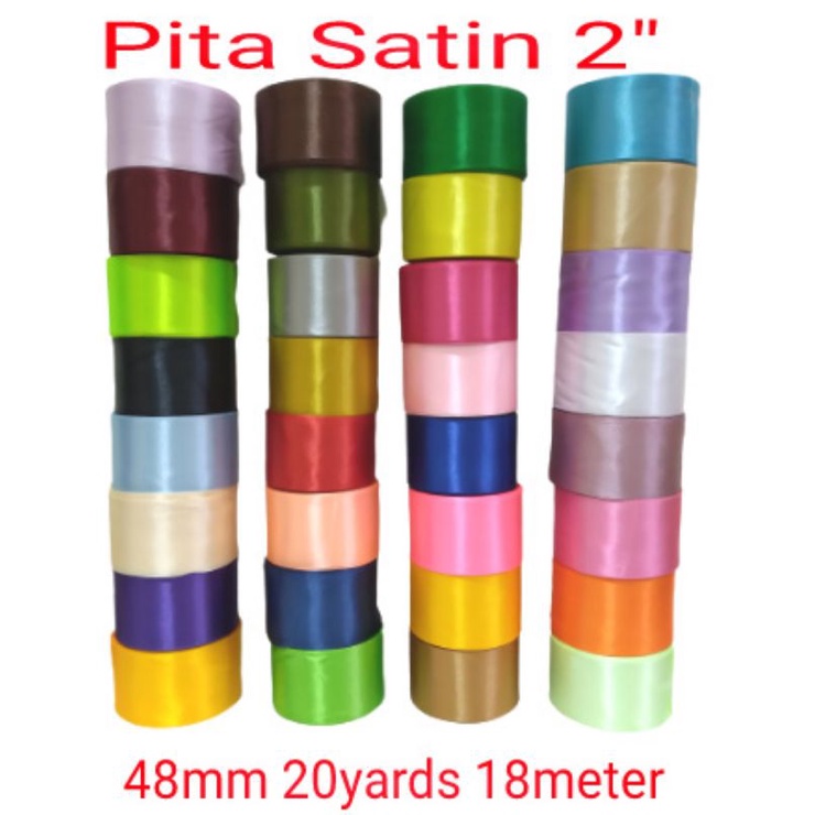 Pita SATIN 2inc - 20yards