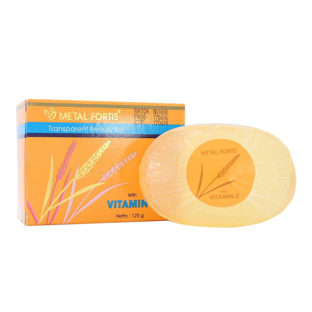125 gr- ORIGINAL SABUN METAL FORTIS VITAMIN E 125 GR