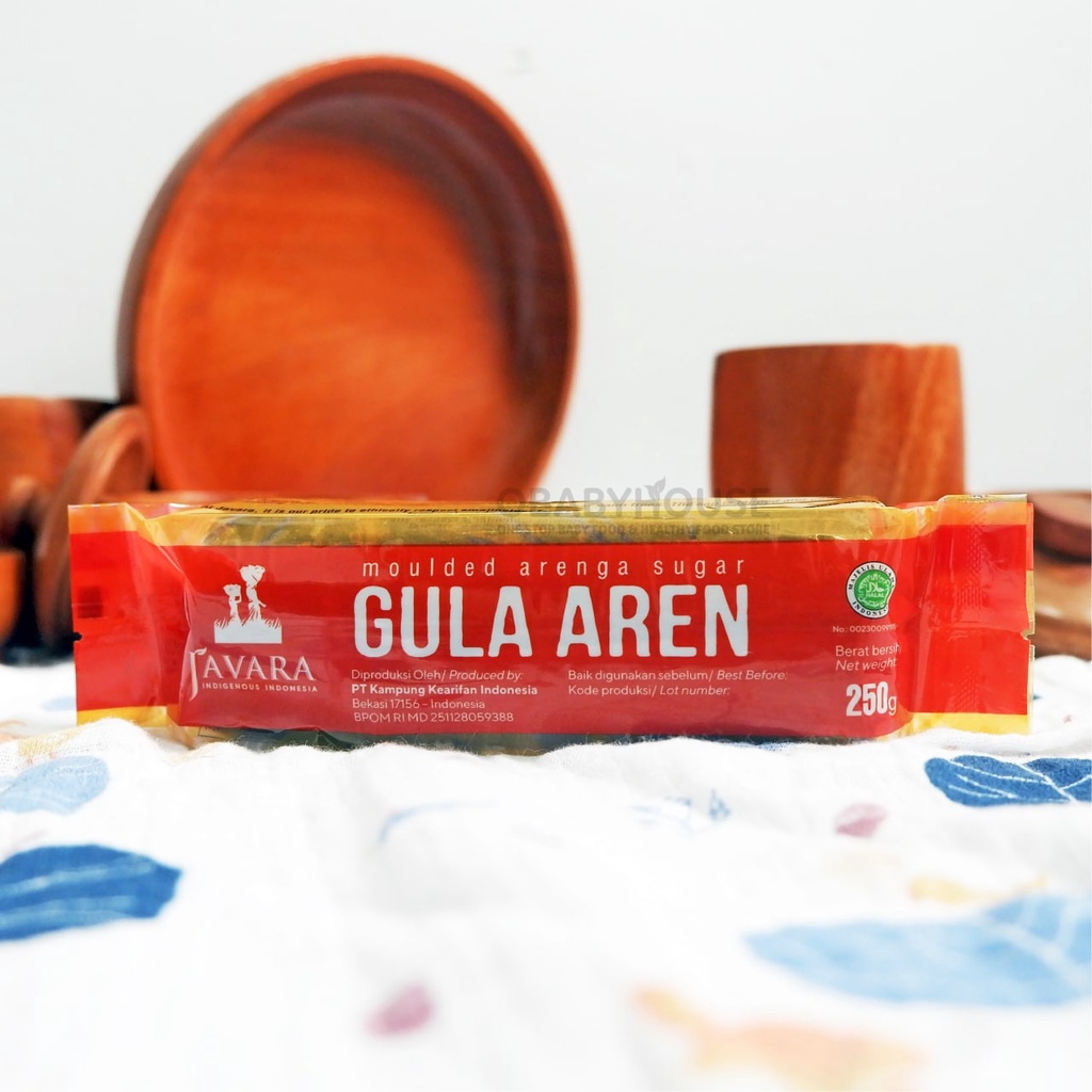 Javara Moulded Arenga Sugar (Gula Arenga) 250 gr