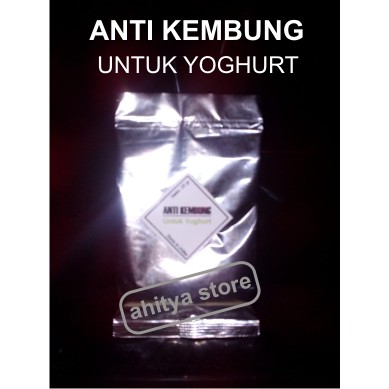 

Jual Anti Kembung Untuk Yoghurt 20 Gram Agar Yoghurt Tidak Bergas dan Kembung Saat Di Kemas di Botol