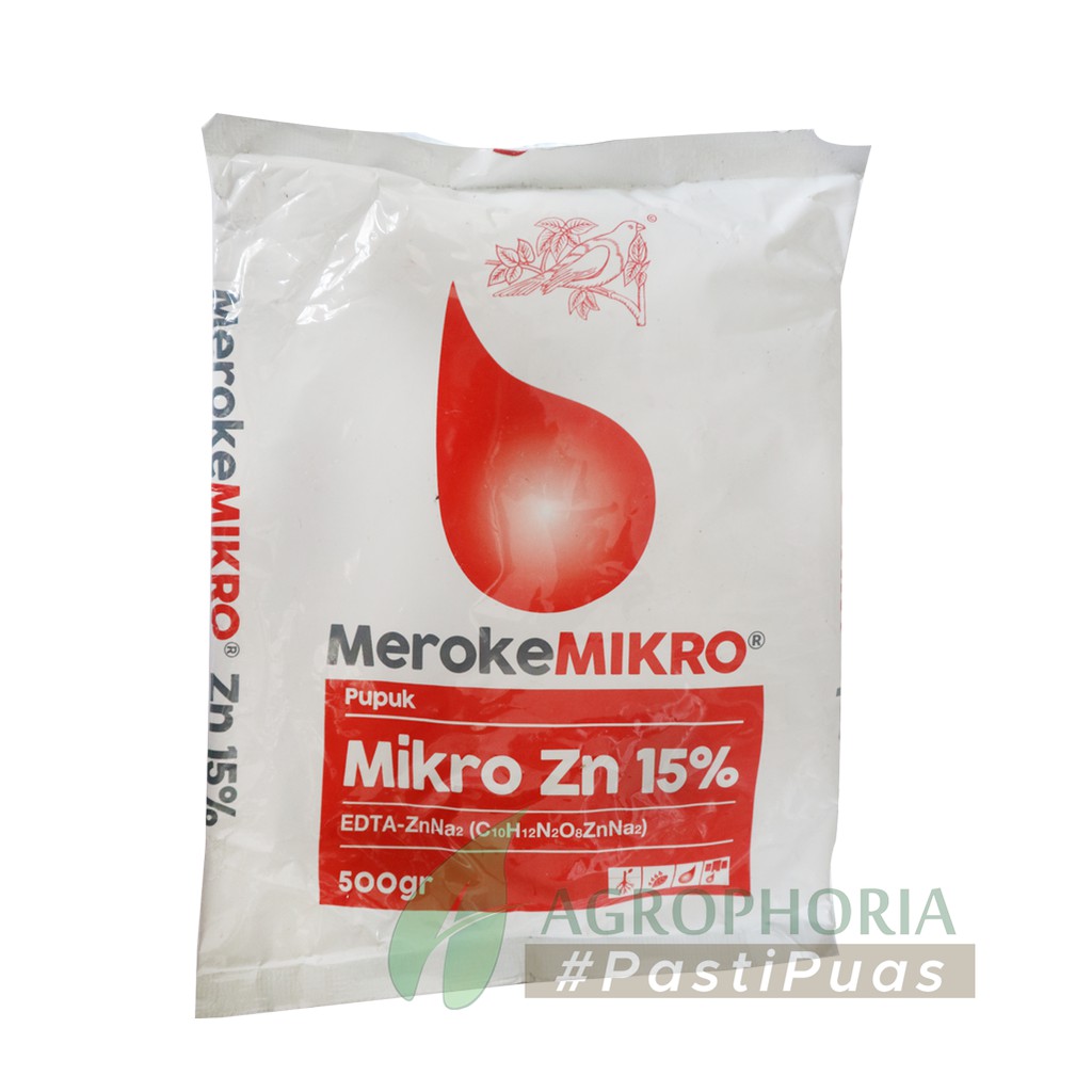 Pupuk Meroke Mikro Zn 15% 500 gram - Meroke Tetap Jaya