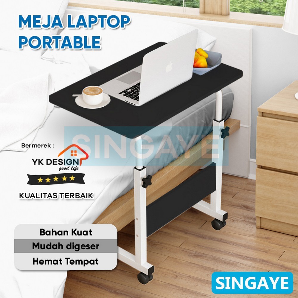 Meja Kasur / Meja Laptop Roda / Meja Samping Kasur / Meja Laptop / Meja