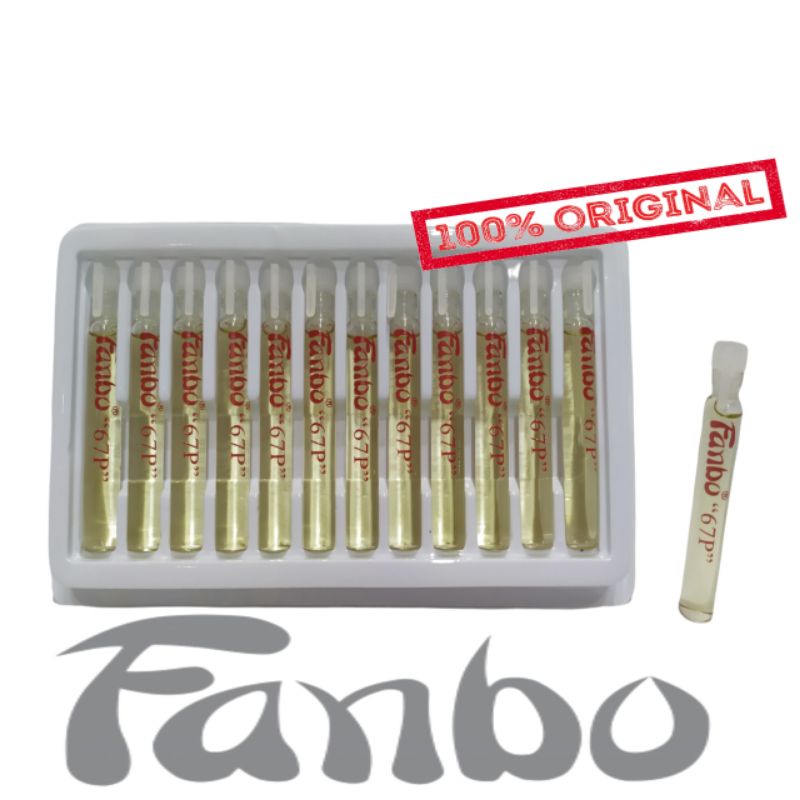 FANBO MINYAK WANGI [12 pcs] 67PP PERFUME ORIGINAL 2 ML/ MINYAK WANGI FANBO ASLI ORIGINAL 1 LUSIN/ MI