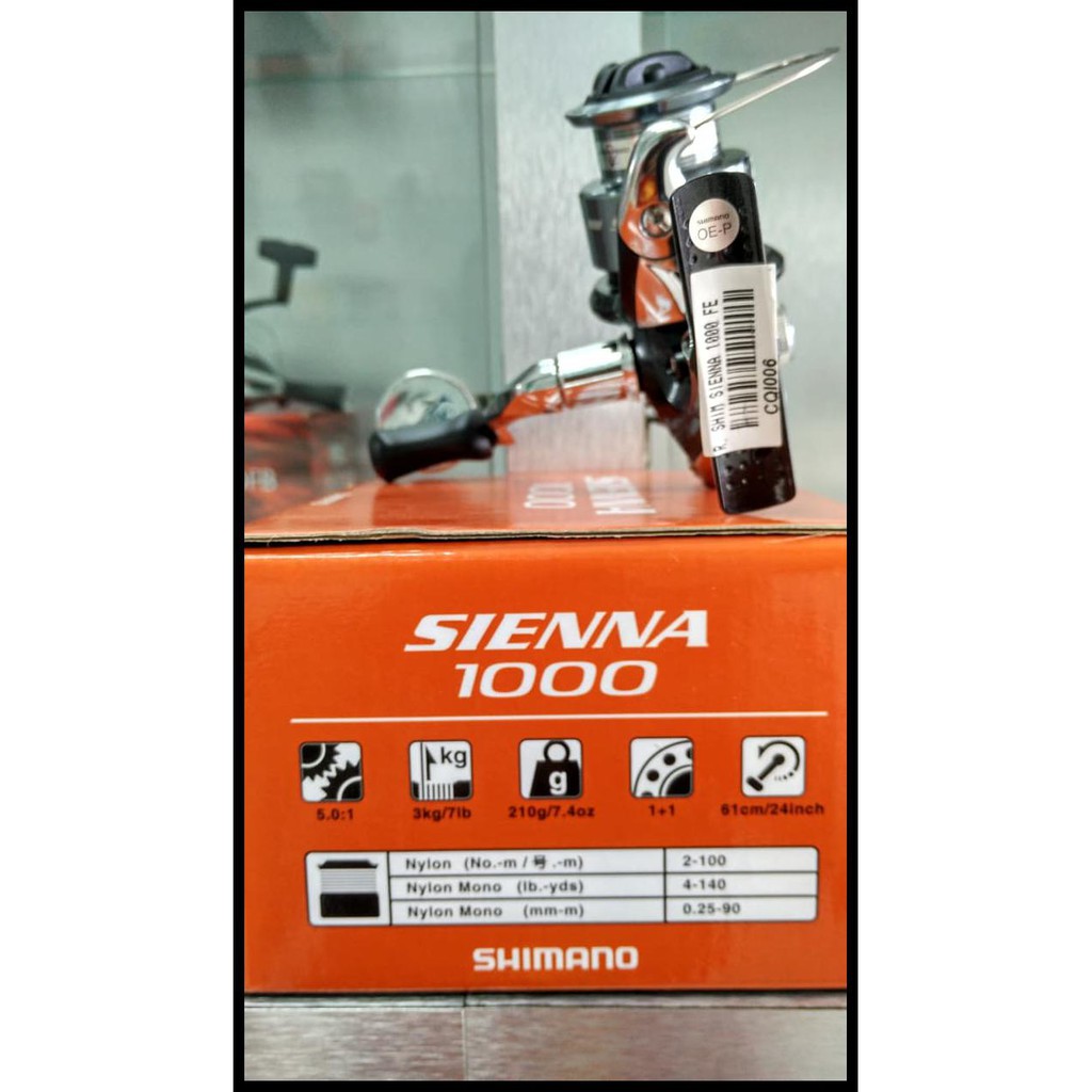 Order-Kirim Reel Shimano Sienna 1000 Fe