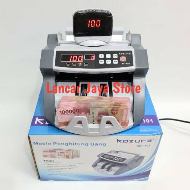 KOZURE MC101 / Money Counter Detector / Mesin Hitung Uang 101 Kozure