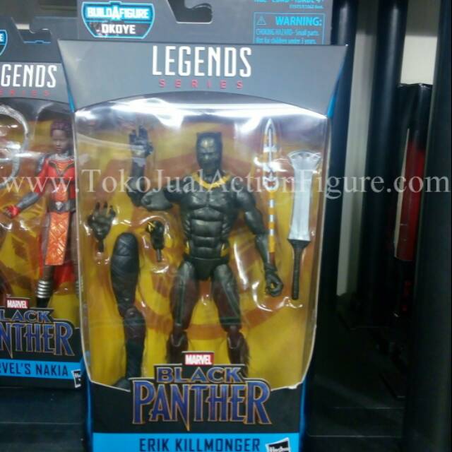 Jual Action Figure Marvel Legends Series Black Panther The Movie Erik Killmonger HASBRO Di Jakarta