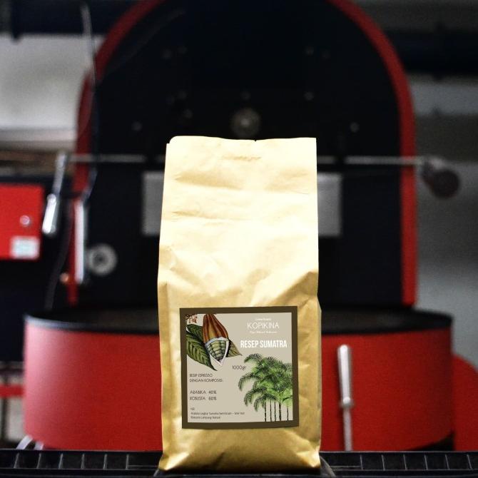 

Espresso Blend Kopikina - 40% Arabica 60% Robusta - Biji Kopi - 1 kg -Diskon Besar