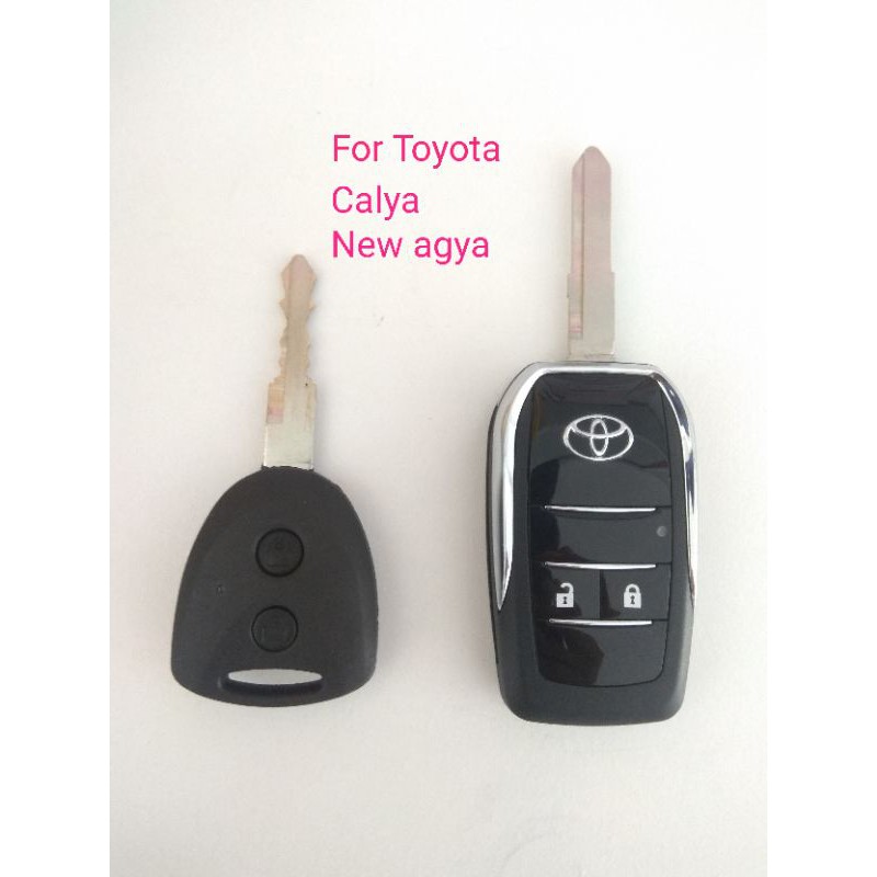 casing kunci remote filp key toyota calya new agya